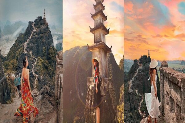 Peak of mua cave in Ninh Binh