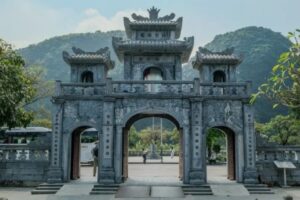 Discover Thai Vi Temple, a sacred icon of Tam Coc - Bich Dong, hugged by Ninh Binh's stunning mountains and rivers