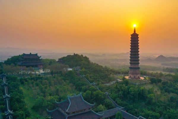 A famous bell in Bai Dinh Complex