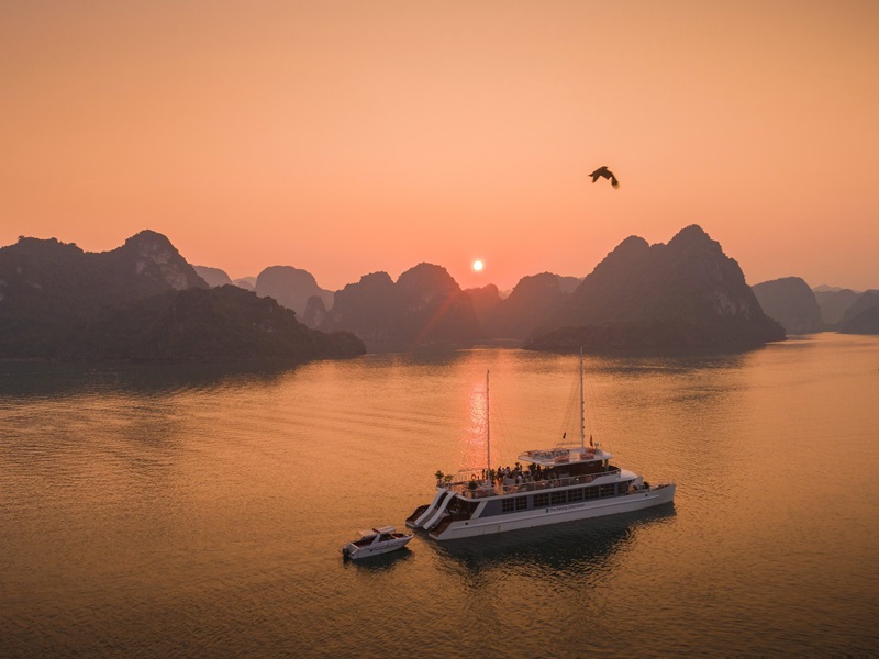 sunset-on-catamaran-cruise