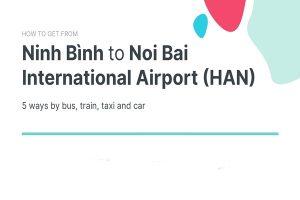 how to get from Noi Bai airport to Ninh Binh