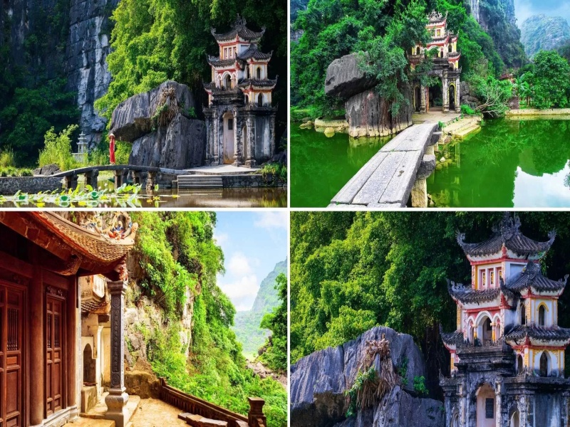 Visit Bich Dong Pagoda Ninh Binh, a captivating complex in Ninh Binh's Hoa Lu District, blending nature and spirituality