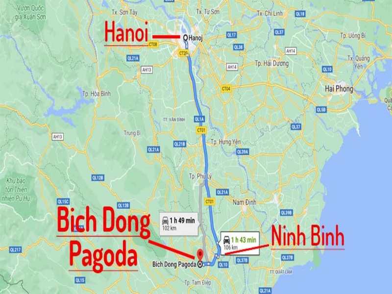 Pick bikes or motorbikes to Bich Dong pagoda—flexible, fun, with stops at hidden gems en route!
