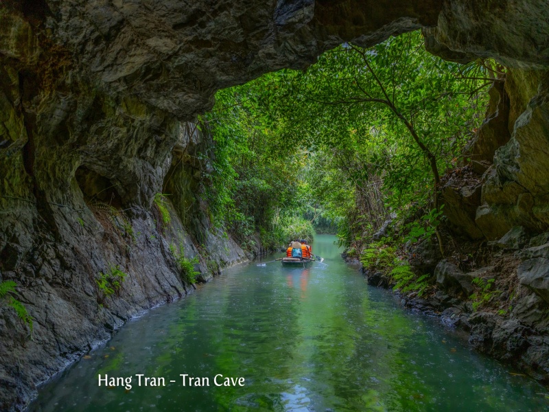 Epic Boat Journey: Explore Tran Cave at Trang An Today