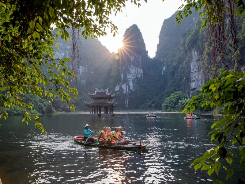 Journey begins: Narrowing river, rising limestone, first cave entrance ahead!