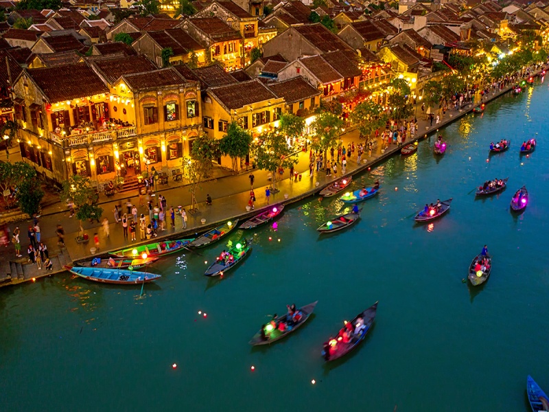 Hoi An is a rare destination blending old town heritage, rural village, beach, and great food in a compact area.