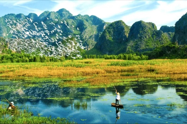 Ninh Binh Private Tour to Van Long and Cuc Phuong national park