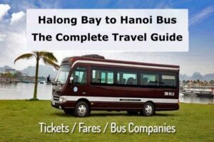 Halong Bay to Hanoi bus travel guide
