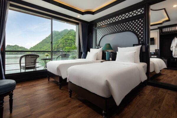 Doris Cruise: Private Ocean-View Balconies & Swimming Pool in Lan Ha Bay