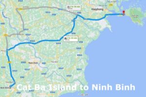 are you looking how to get from cat ba island to ninh binh
