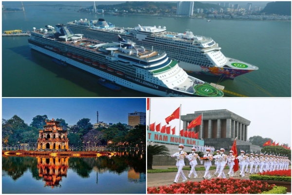 Hanoi shore excursion starting from Halong cruise port.