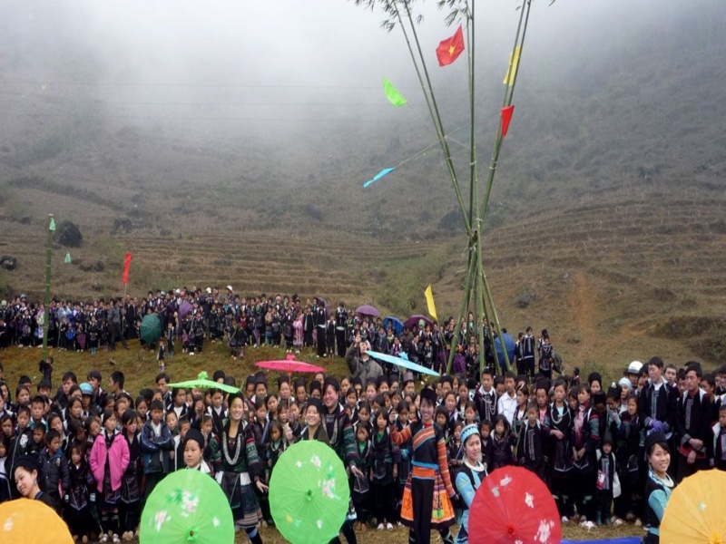Experience ethnic minority festivals in Sapa, featuring music, dance, and rituals.