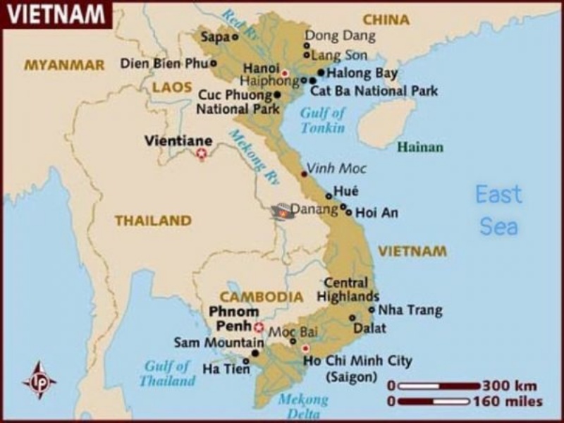 Updated Vietnam tourist map for travelers 2026 edition